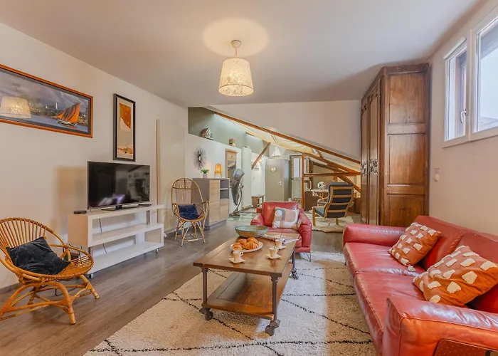 La Capitainerie - Maison 6p Avec Grande Terrasse 度假居